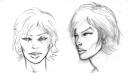 Ana character head shots
