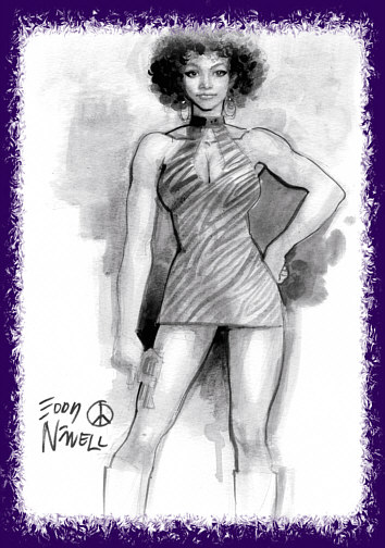 Teresa Anderson drawn by Eddy Newell