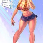 Alina Shorts and Bikini Top Alina artwork by Bokuman
