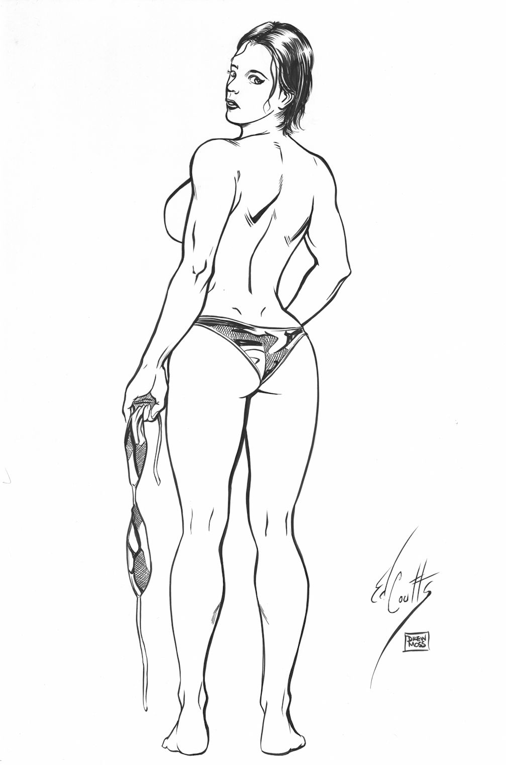 Alina inked by Drew Moss